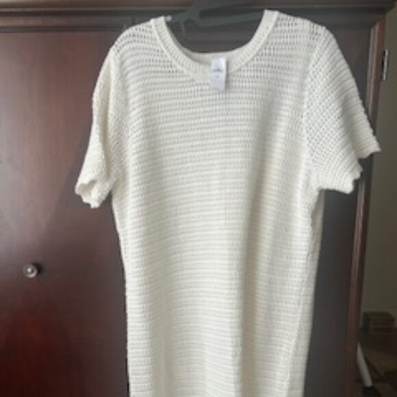 Crochet Mini Dress, Size Large Tall - Picture 3 of 6